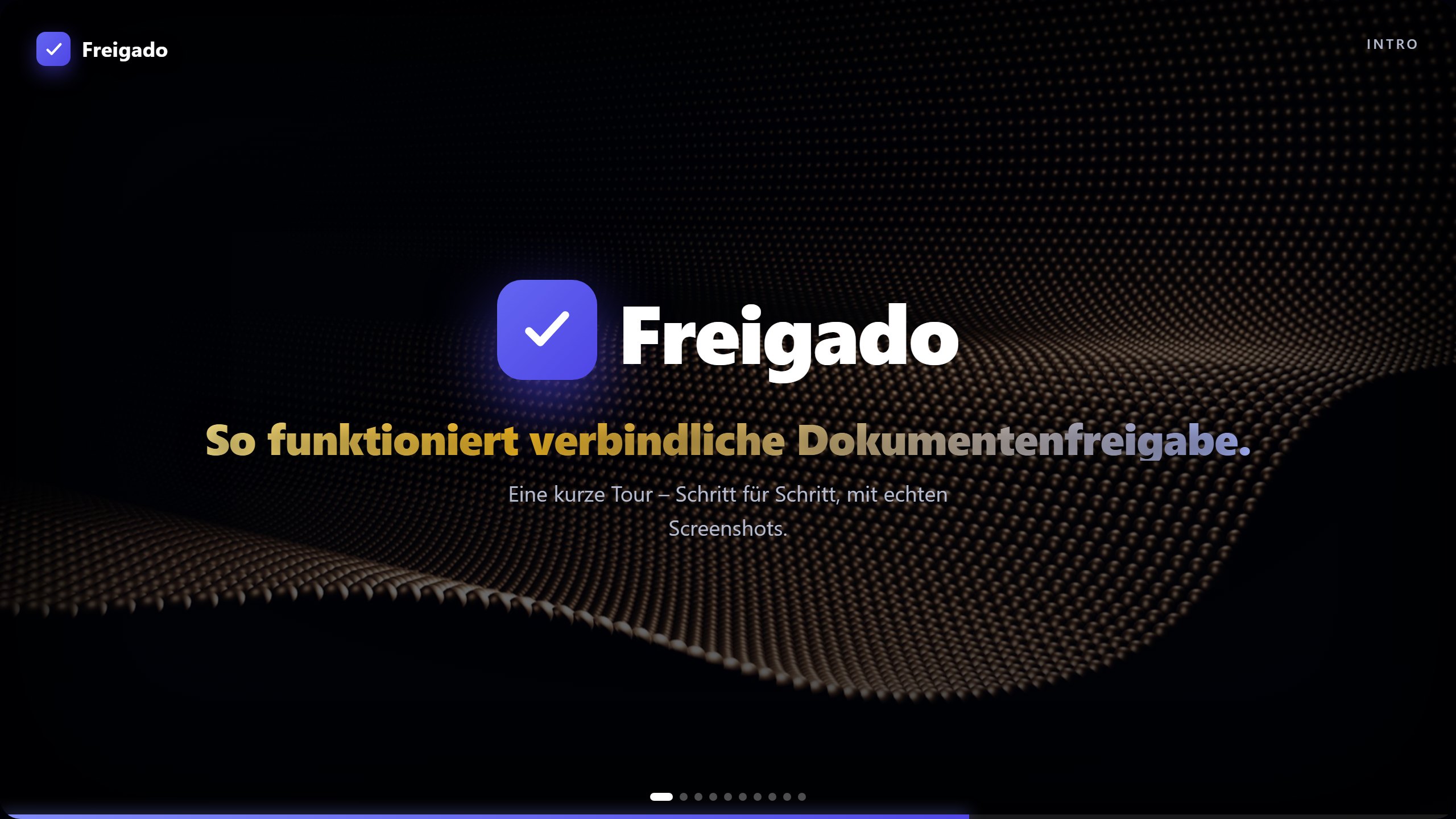 Vorschau der Freigado-Produkt-Tour